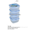 4pcs square small containers,plastic small food container, Plastic storage box